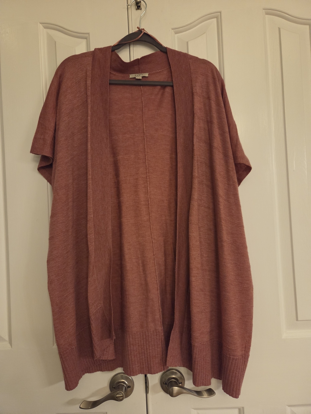 LOFT Kimono Style Wrap Pink
